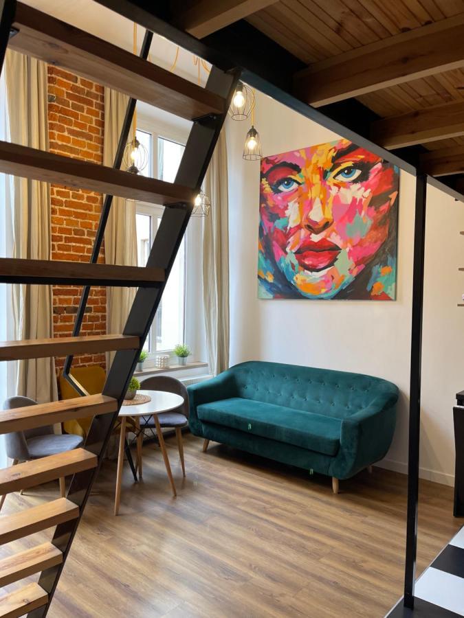 Urokliwy Loft W Ncl Kamienica Vabank 34 Lódź Exterior foto